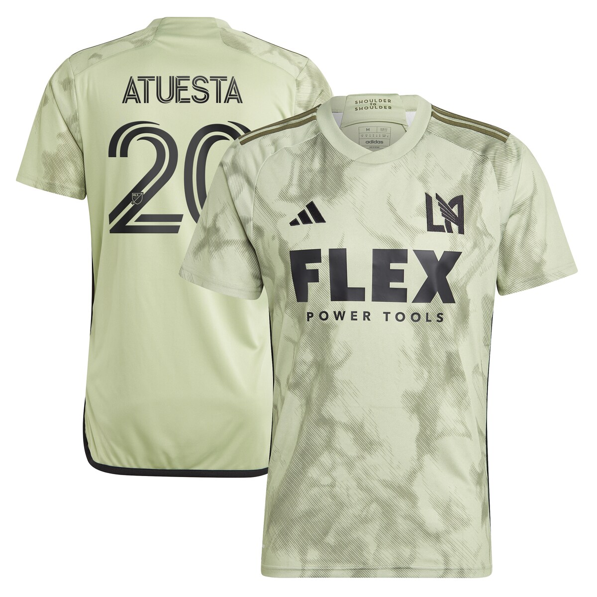 MLS LAFC エドゥアルド・アトゥエスタ レプリカ ユニフォーム Adidas（アディダス） メンズ グリーン (ADI 2024/25 Men's Replica Jersey - Player)