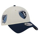 【公式グッズ】MLS カンザスシティ アジャスタブル キャップ New Era/ニューエラ メンズ ホワイト (NWE Men's 2024 Kick Off Collection 920)(4)