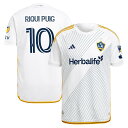 【公式グッズ】MLS LAギャラクシー プイッグ オーセンティック ユニフォーム Adidas(アディダス) メンズ ホワイト (ADI 2024/25 Men's Authentic Jersey - Player)