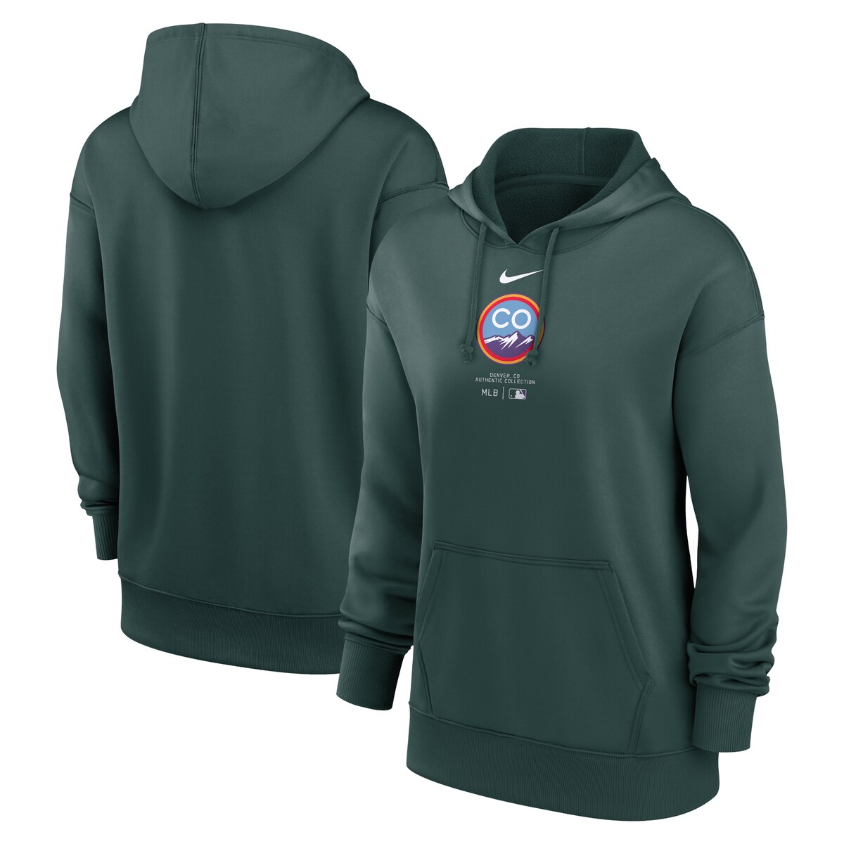 MLB bL[Y vI[o[ p[J[ Nike iCL fB[X O[ (Women's Nike City Connect Practice Pullover Hoodie)