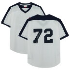 MLB ホワイトソックス カールトン・フィスク 直筆サイン ユニフォーム Fanatics（ファナティクス） (AUT BB JERSEY 45106)