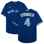 MLB ブルージェイズ ジョージ・スプリンガー 直筆サイン ユニフォーム Fanatics（ファナティクス） (AUT BB JERSEY 45097)