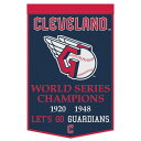 MLB インディアンス ペナント ウィンクラフト (24X38 Wool Banner-Championship)