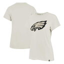 Take your game day style to the jungle with this Philadelphia Eagles Panthera Frankie T-shirt. Made by '47, it features the Philadelphia Eagles logo printed in a fashionable animal print. The ring-spun cotton fabric feels exceptionally soft, provides long-lasting wear and has a vintage, worn-in look created through a garment-washed process.Brand: '47Short sleeveMaterial: 100% Ring-Spun CottonScreen print graphicsImportedOfficially licensedCrew neck