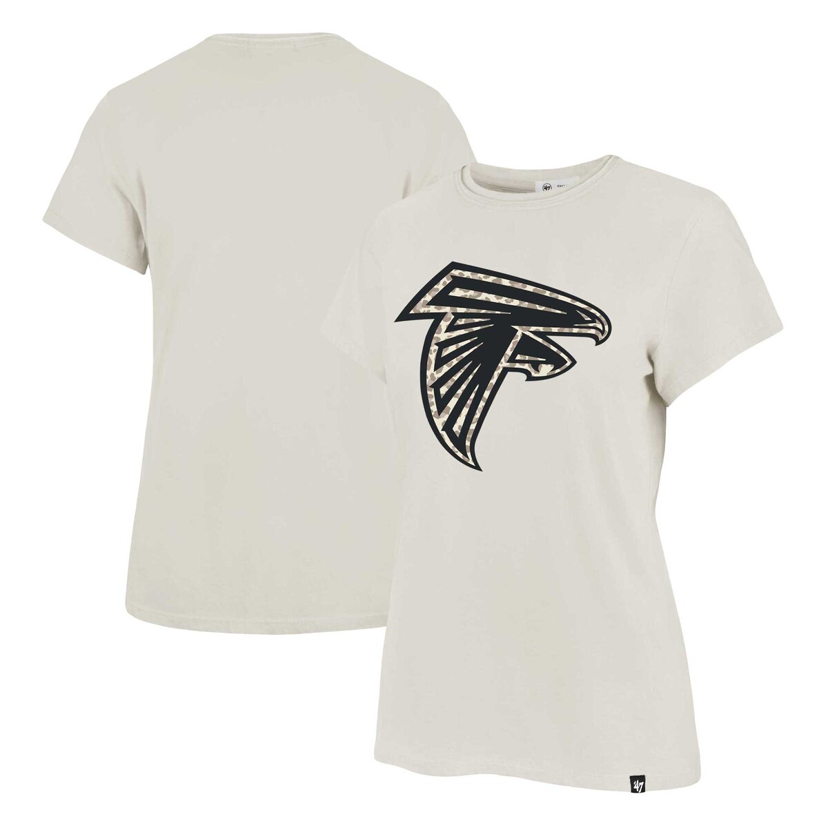 NFL ファルコンズ Tシャツ '47 レディース クリーム (24 Womens Panthera Frankie SS Tee)