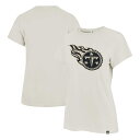 Take your game day style to the jungle with this Tennessee Titans Panthera Frankie T-shirt. Made by '47, it features the Tennessee Titans logo printed in a fashionable animal print. The ring-spun cotton fabric feels exceptionally soft, provides long-lasting wear and has a vintage, worn-in look created through a garment-washed process.ImportedShort sleeveBrand: '47Officially licensedScreen print graphicsMaterial: 100% Ring-Spun CottonCrew neck