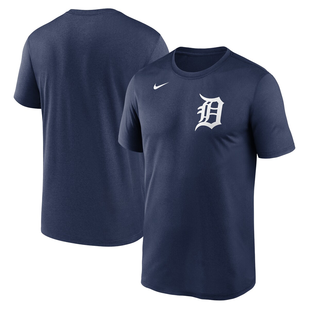 MLB タイガース Tシャツ Nike ナイキ メンズ ネイビー (Men's Nike Fuse Wordmark Legend Tee SP24)