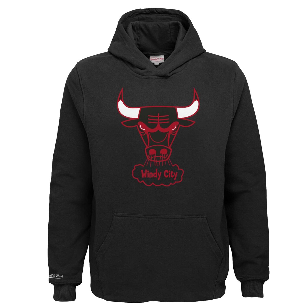 NBA uY vI[o[ p[J[ Mitchell & Nessi~b`FlXj LbY ubN (NBA OST MNC Youth HWC Retro Logo PO Hoodie)