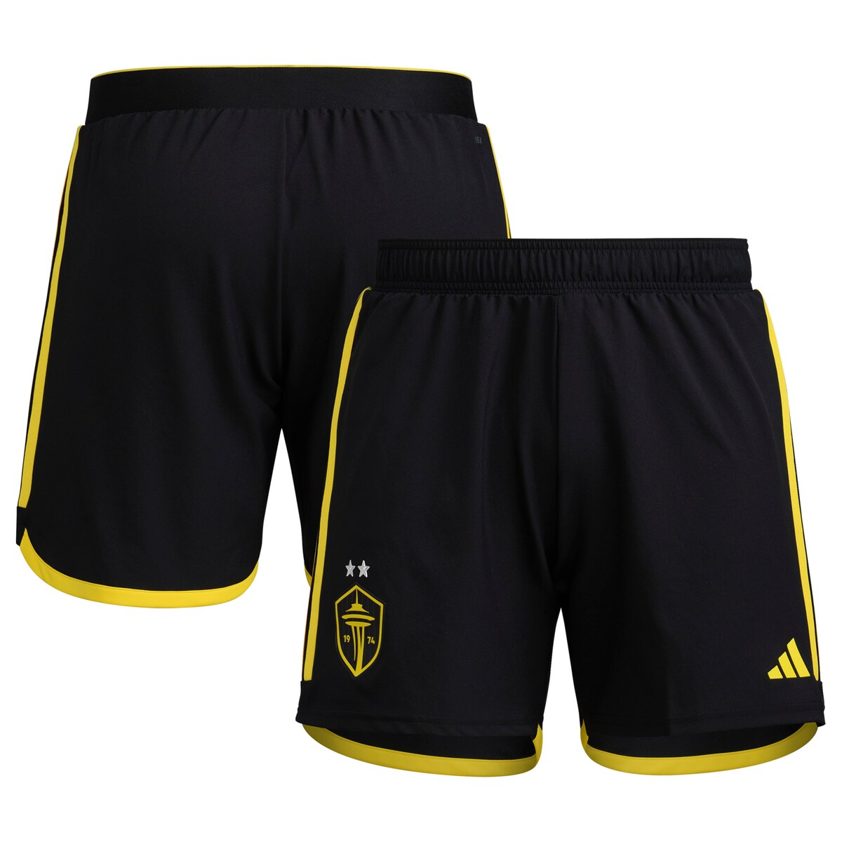 MLS サウンダーズFC サッカー用 ショーツ Adidas（アディダス） メンズ ブラック (ADI 2024 Men's Authentic Short)