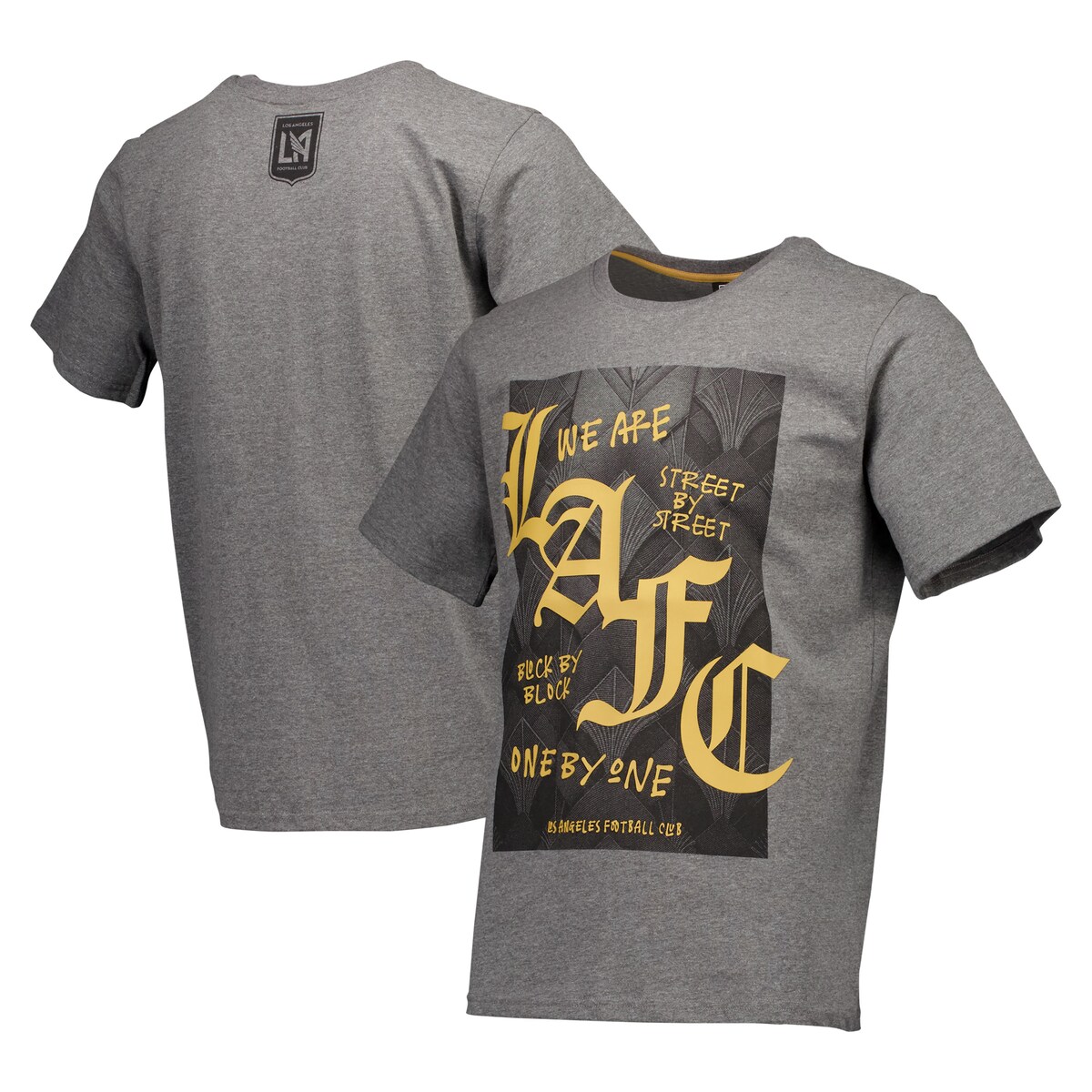 MLS LAFC Tシャツ Sport Design Sweden メンズ アンスラサイト (SDS S24 Men's Community Heavy Relaxed Tee)