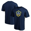 MLS LAギャラクシー Tシャツ Fanatics（ファナティクス） メンズ ネイビー (NUT S24 Men's Primary Logo Cotton Tee)