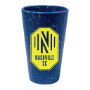 Stay refreshed on match day with this Nashville SC 16oz. Fun pint glass. This Nashville SC cup features a team crest ove...