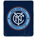 Add team spirit to your home in a comfy and durable way with this New York City FC Ultra Fleece blanket. Its lightweight design by WinCraft features rich, full-color New York City FC graphics on the front and a traditional plaid pattern on the back. Sewn edges help provide lasting use of this cozy blanket.Machine wash, tumble dry lowSublimated graphicsLightweight materialMade in the USAMeasures approx. 50" x 60"Material: 100% FleeceSewn edges for added durabilityOfficially licensedBrand: WinCraftNeutral plaid back