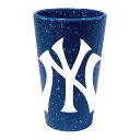 MLB ヤンキース プラスチックカップ ウィンクラフト (16oz Silicone Pint Glass-Team Color)