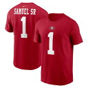 NFL 49ers TVc Nike iCL Y XJ[bg (24 Men's Nike Player N&N SST)