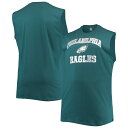 NFL イーグルス タンクトップ Fanatics（ファナティクス） メンズ グリーン (22 PRF Men's B&T Muscle Tank)