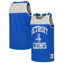 Support your squad when it's warm out by sporting this Mitchell & Ness Heritage tank top. It features a bold Detroit Lions colorblock design with distinct team graphics for a fan-forward look. A sleeveless construction keeps you light and comfortable.ImportedOfficially licensedBrand: Mitchell & NessScreen print graphicsEmbroidered fabric appliqueWoven brand tagCrew neckMaterial: 100% CottonSleevelessMachine wash, line dry