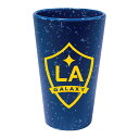 Stay refreshed on match day with this LA Galaxy 16oz. Fun pint glass. This LA Galaxy cup features a team crest over a colorful silicone design.Officially licensedMaterial: 100% SiliconeNon-toxicBrand: WinCraftDishwasher safeImportedMicrowave and freezer safeUnbreakablePrinted graphicsHolds approx. 16oz.