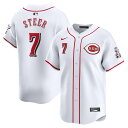 This Spencer Steer Limited jersey is inspired by the on-field uniforms of your Cincinnati Reds and keeps you comfortable beyond the last out. Crafted by Nike using the lightweight comfort of stretch mesh fabric, it features an authentic look with twill details. The innovative Vapor Premier chassis allows for more flexible movement and teams up with Dri-FIT ADV technology to deliver exceptional sweat-wicking power.Material: 100% PolyesterEmbroidered Swoosh logoBrand: NikeNike LimitedImportedNike Limited jersey is inspired by the on-field uniform of your favorite teamMachine wash, tumble dry lowRecycled trims and twill details help provide a more authentic look and feelOfficially licensedHeat-applied woven MLB Batterman and jock tagThis item is non-returnableVapor Premier chassis is made with breathable, high-performance fabric that improves mobility and moisture managementSublimated sleeve patches and front numbers (where applicable)Heat-sealed twill front logo or wordmark with zigzag stitchingFull-button frontRounded hemStandard fitSublimated twill back player name and numbersNike Dri-FIT ADV technology combines moisture-wicking fabric with advanced engineering and features to help you stay dry and comfortableJersey Color Style: Home