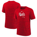【公式グッズ】MLB レッズ Tシャツ Nike ナイキ キッズ レッド (YTH AC PRACTICE GRAPHIC TEE SS)(4)