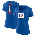 【公式グッズ】NFL ジャイアンツ Tシャツ Fanatics(ファナティクス) レディース ロイヤル (24 Women's Mother's Day Sho...