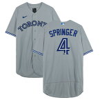 MLB ブルージェイズ ジョージ・スプリンガー 直筆サイン ユニフォーム Fanatics（ファナティクス） (AUT BB JERSEY 45097)