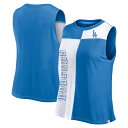 【公式グッズ】MLB ドジャース タンクトップ Fanatics/ファナティクス レディース ロイヤル (Fanatics Script Color Block...