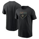 MLB アストロズ Tシャツ Nike ナイキ メンズ ブラック (Men's NIKE Camo Short Sleeve Tee)