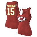 【公式グッズ】NFL チーフス パトリック・マホームズ タンクトップ Majestic(マジェスティック) レディース レッド (Women's Non-Dis...