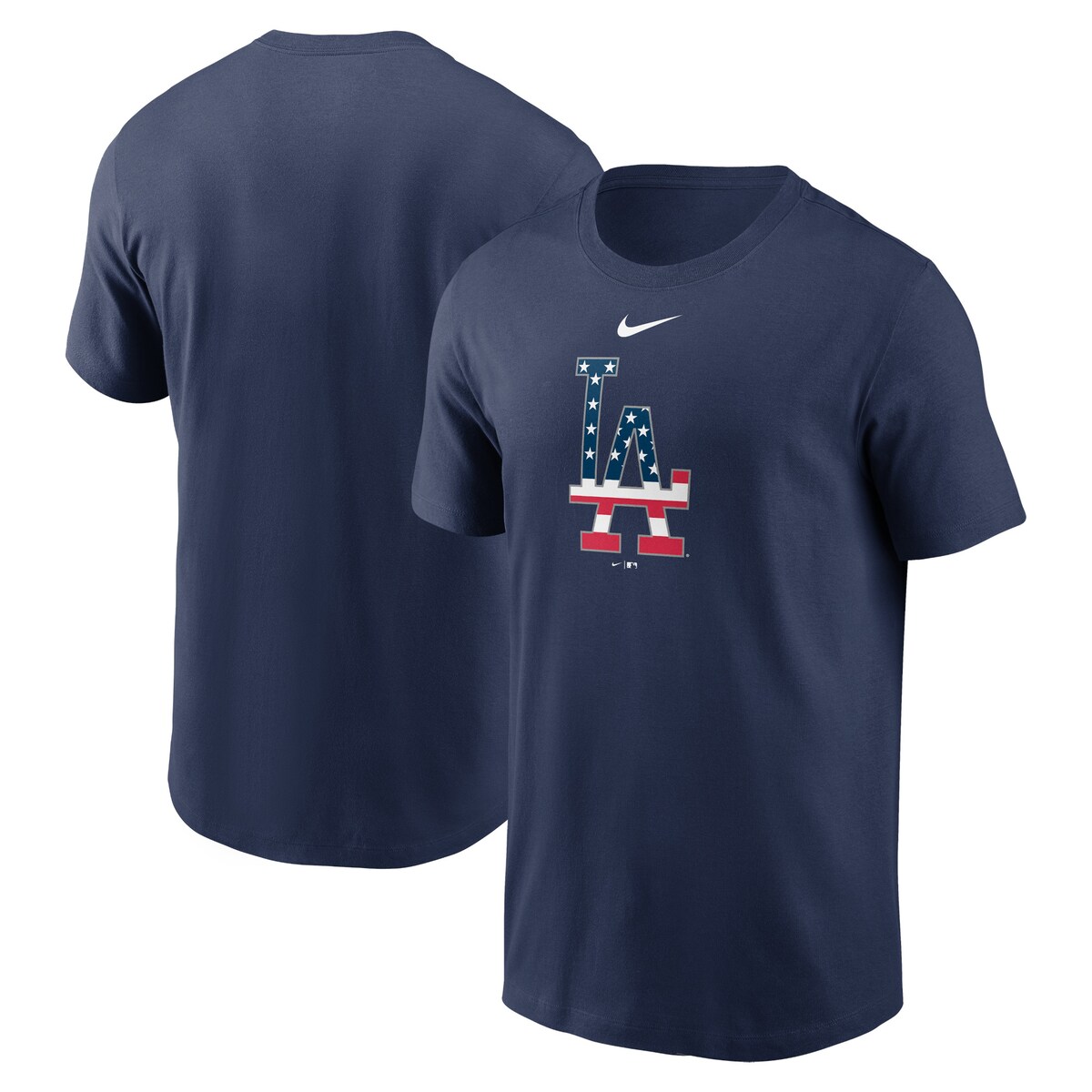 MLB ドジャース Tシャツ Nike ナイキ メンズ ネイビー (Men's NIKE Americana Short Sleeve Tee)