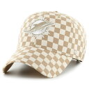 NFL ドルフィンズ アジャスタブルキャップ '47 レディース (NFL Womens Vibe Check Clean Up)