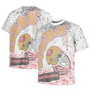 NFL 49ers Tシャツ （ビッグサイズ） Mitchell & Ness（ミッチェル＆ネス） メンズ ホワイト (Mens NFL F23 B&T S/S SUBLIMATED AOP TEE)