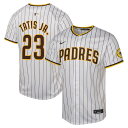 【公式グッズ】MLB パドレス フェルナンド・タティスJr. リミテッド ユニフォーム Nike ナイキ キッズ ホワイト (2024 Nike Youth L...