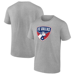 MLS FCダラス Tシャツ ロゴ入り Fanatics（ファナティクス） メンズ スティール (NUT S24 Men's Official Logo Tee)