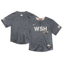 Help your kiddo add a truly unique piece to their Washington Nationals collection with this City Connect Limited Jersey. This special Nike gear is inspired by the Japanese cherry trees that surround the city. These trees were established in 1912 as a gift of friendship from the mayor of Tokyo. The graphics highlight the DC flag, showcasing one of the most powerful cities in the world, a global hub for business and politics.Standard fitSublimated sleeve patchesMachine wash, tumble dry lowMaterial: 100% Recycled Polyester Double-Knit MeshHeat-applied woven MLB Batterman and jock tagNike LimitedJersey Color Style: City ConnectShort sleeveRecycled trims and twill details help provide a more authentic look and feelEmbroidered Swoosh logoVapor Premier chassis is made with breathable, high-performance fabric that improves mobility and moisture managementOfficially licensedNike Limited jersey is inspired by the on-field uniform of your favorite teamRounded hemBrand: NikeMove To Zero is Nike's journey toward zero carbon and zero waste to help protect the future of sport. Apparel labeled sustainable materials is made with at least 55% recycled content.Full-button frontHeat-sealed twill front logo or wordmark with zigzag stitchingImportedNike Dri-FIT ADV technology combines moisture-wicking fabric with advanced engineering and features to help you stay dry and comfortable.