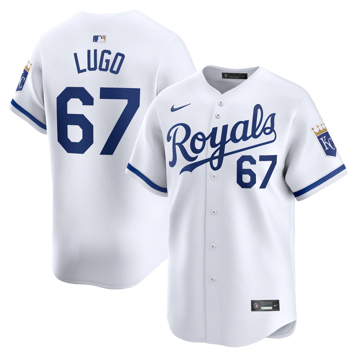 MLB ロイヤルズ セス・ルーゴ ホーム リミテッド ユニフォーム Nike ナイキ メンズ ホワイト (Nike Men's Limited Jerseys - FTF All Player MASTER Style)