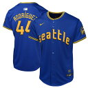 【公式グッズ】MLB マリナーズ フリオ・ロドリゲス リミテッド ユニフォーム Nike ナイキ キッズ ネイビー (Yth Limited CC Carryo...