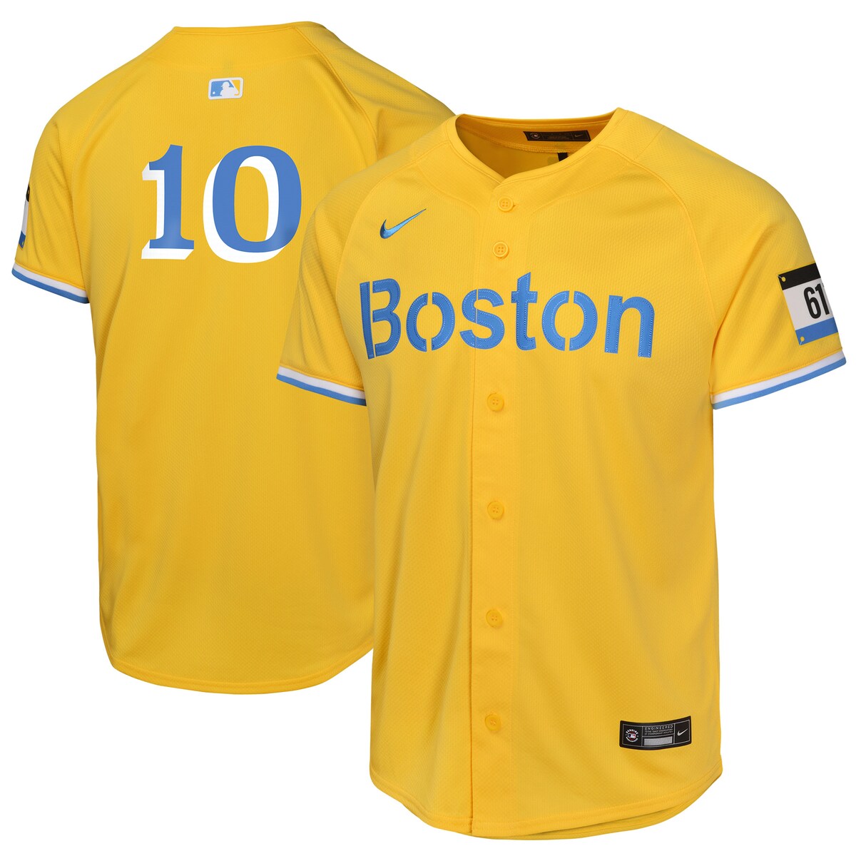 MLB レッドソックス トレバー・ストーリー リミテッド ユニフォーム Nike ナイキ キッズ ゴールド (Yth Limited CC Carryover Player Jersey)