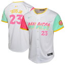 【公式グッズ】MLB パドレス フェルナンド・タティスJr. リミテッド ユニフォーム Nike ナイキ キッズ ホワイト (Yth Limited CC Ca...