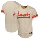 MLB エンゼルス リミテッド ユニフォーム Nike ナイキ キッズ クリーム (Youth 24 Limited CC Carryover Blank Jersey)