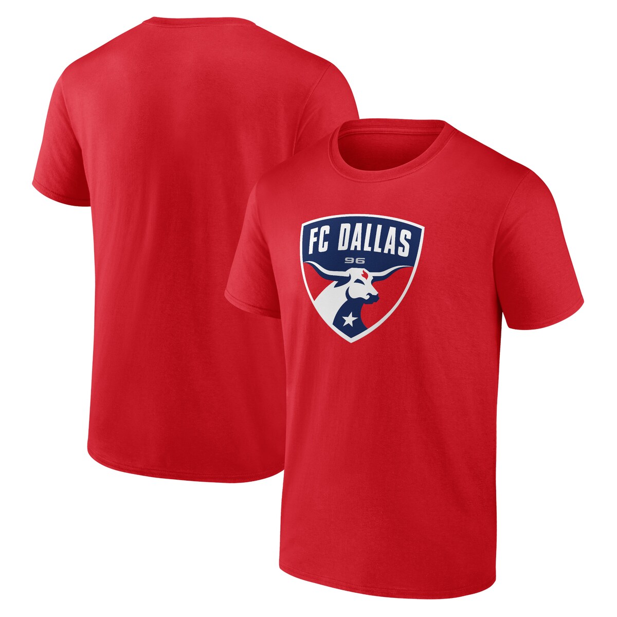 Add FC Dallas spirit to any look with this Fanatics T-shirt. It features bold club graphics over a comfortable crew neck design. Be ready for the next FC Dallas match with this striking shirt.Material: 100% CottonBrand: FanaticsShort sleeveOfficially licensedThis item is non-returnableCrew neckScreen print graphicsImportedMachine wash, tumble dry low