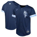 MLB ロイヤルズ シティコネクト リミテッド ユニフォーム Nike ナイキ キッズ ネイビー (Youth 24 Limited CC Carryover Blank Jersey)