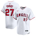 【公式グッズ】MLB エンゼルス マイク・トラウト リミテッド ユニフォーム Nike ナイキ キッズ ホワイト (2024 Nike Youth Limite...