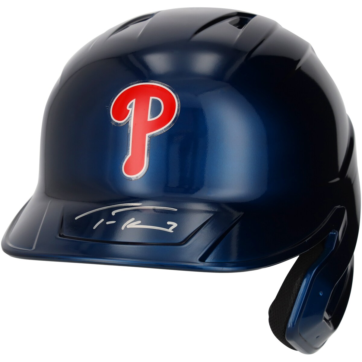 MLB フィリーズ トリア・ターナー 直筆サイン ヘルメット Fanatics（ファナティクス） (AUT BATTING HELMET 45070)