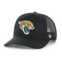 Stay shaded in Jacksonville Jaguars style with this Mesh Hitch hat from '47. It features a bold team logo over a classic trucker design. The mesh panels and snap closure give this Jacksonville Jaguars hat all-day comfort.Mid CrownSnap ClosureMaterial: 100% CottonOfficially licensedImportedOne size fits mostUnstructured relaxed fitBrand: '47Wipe clean with a damp clothMid and rear mesh panelsCurved billSolid front panelEmbroidered graphics