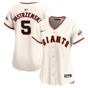 【公式グッズ】MLB ジャイアンツ マイク・ヤストルゼムスキー リミテッド ユニフォーム Nike ナイキ レディース クリーム (2024 Nike Women's Limited Player Jerseys - FTF NTP Master Style)