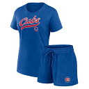 【公式グッズ】MLB カブス ショートパンツ Fanatics(ファナティクス) レディース ロイヤル (Women's Fanatics Branded SU...