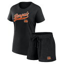 【公式グッズ】NFL ベンガルズ ショートパンツ Fanatics(ファナティクス) レディース ブラック (24 Women's Start to Finis...