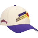 Men's Mitchell & Ness Cream Phoenix Suns Game On Two-Tone Pro Crown Adjustable Hat