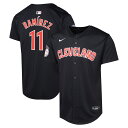 MLB インディアンス ホセ ラミレス オルタネイト リミテッド ユニフォーム Nike ナイキ キッズ ブルー (Youth Limited Player Jersey)